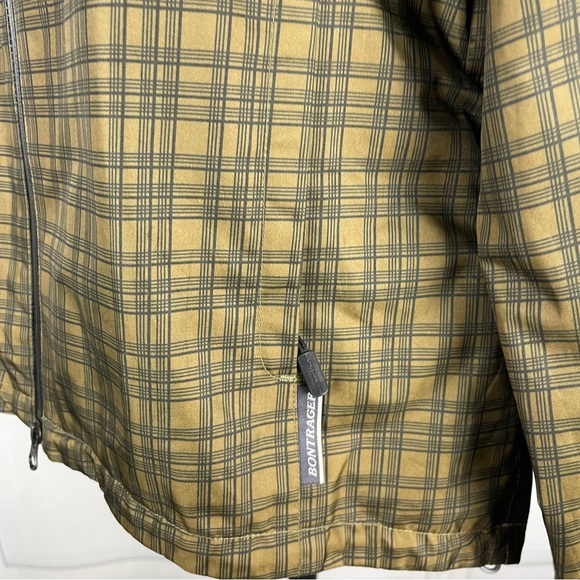 Women’s Bontrager Commuting Shell Rain Jacket, Olive/Black Plaid,‎ Size L - Picture 11 of 15